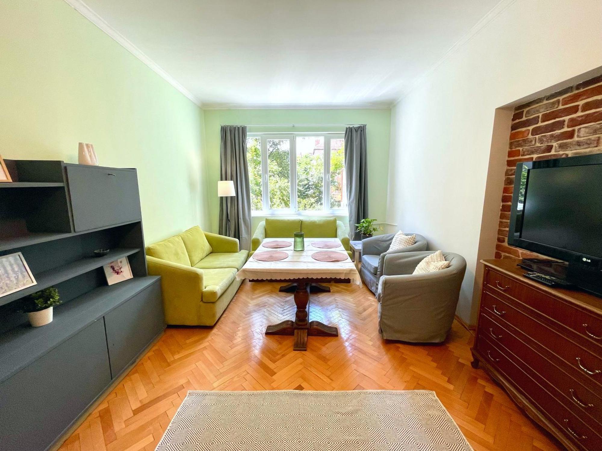 Bohemian Bright & Calm 2Br - Top Center - Private Balcony โซเฟีย ภายนอก รูปภาพ